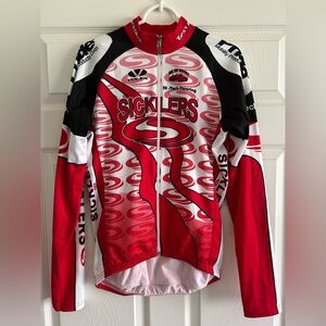 Long Sleeve Cycling Jersey, size Medium